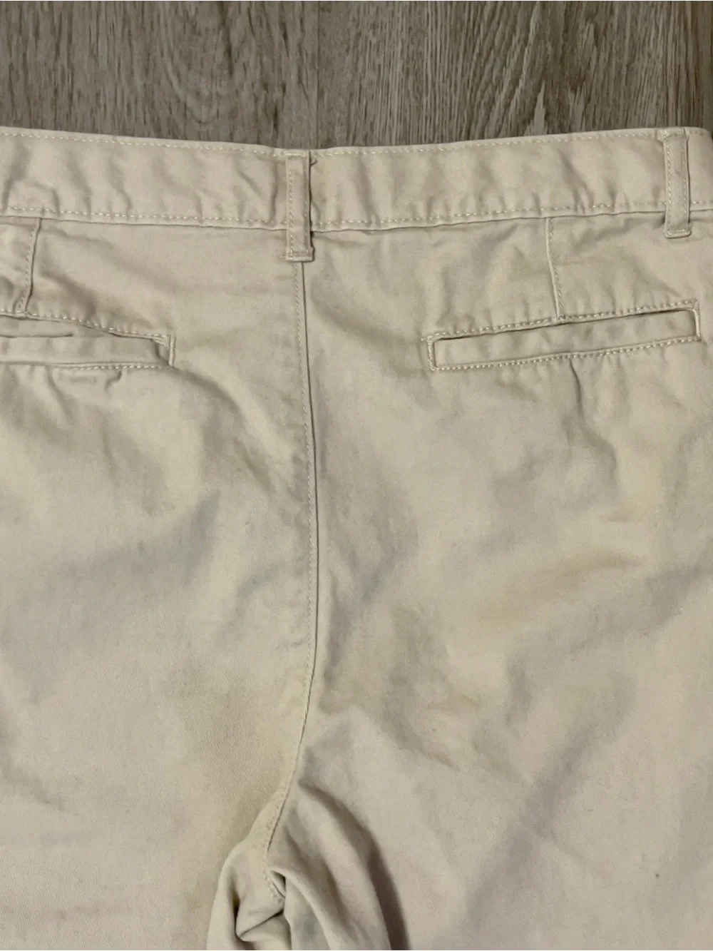 The Childrens Place Khaki Chino Pants Boys Size 14 Adjustable Waist Cotton